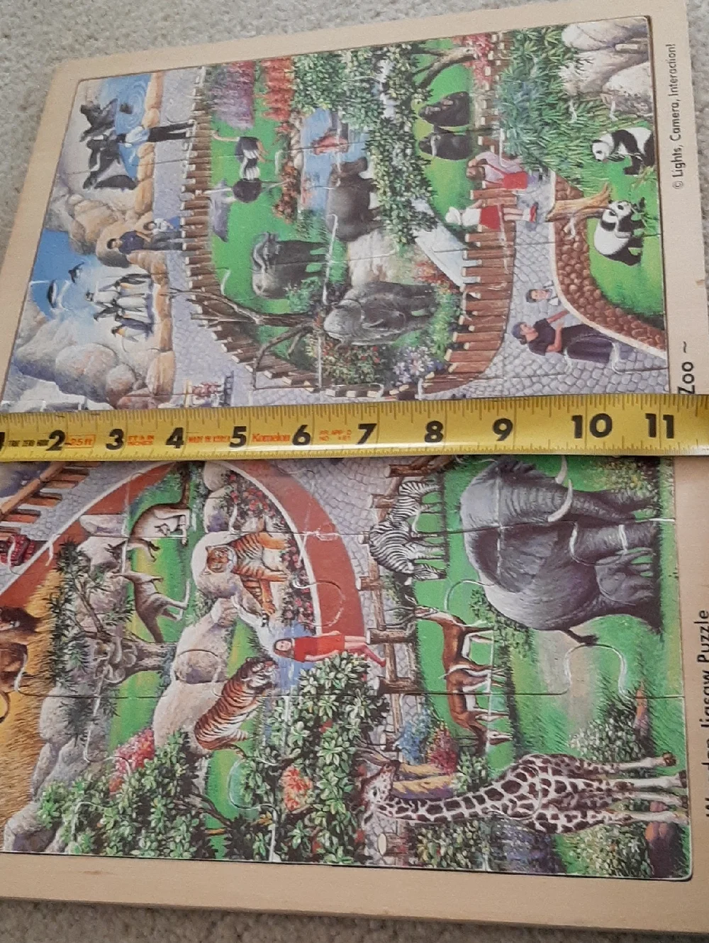 Melissa & Doug Wooden Jigsaw Tray Puzzle - 24 Pieces
